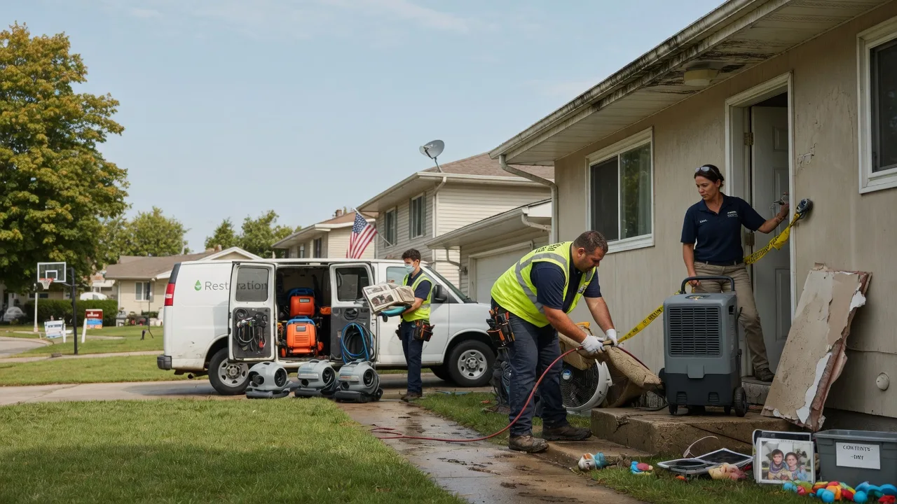 Water Damage Restoration in Newport, MI near me
